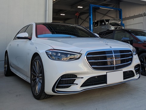 ベンツの作業実績です