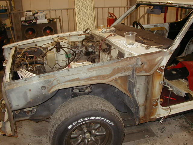 錆・腐食部分の剥離作業 2